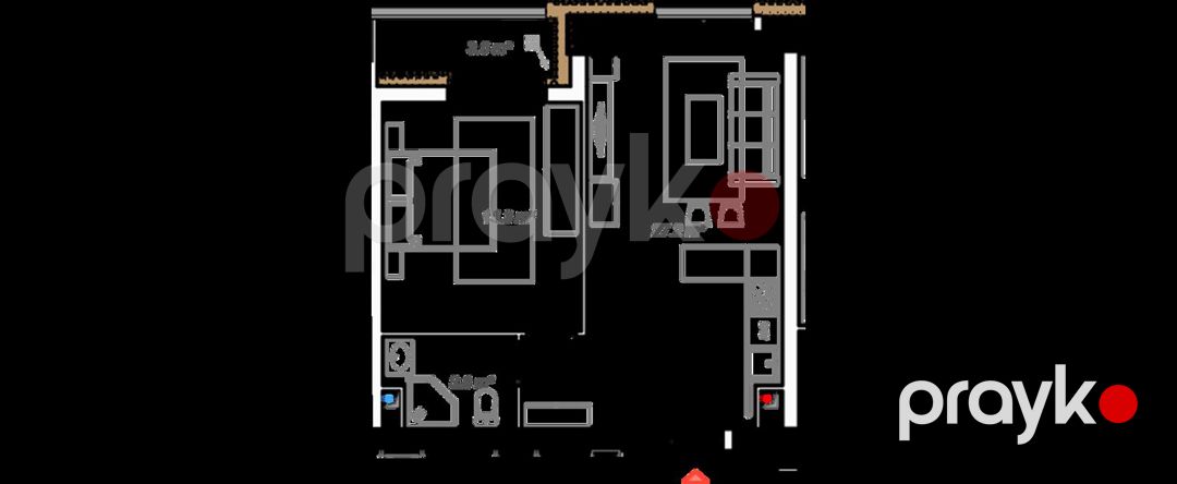 Satılır 2 otaqlı yeni tikili 61.2 m² — Mənzil, Bakı (7)