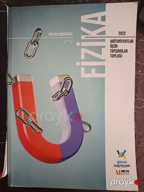 Məhsul: “Fizika – Abituriyentlər üçün tapşırıqlar toplusu” - Müəllif — Bakı