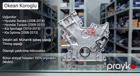 Hyundai Sonata, Hyundai Santa Fe, Kia Optima, Kia Sorento mühərrikin ön qapağı — Bakı