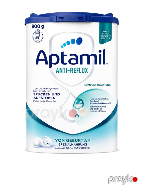 Uşaq südlü qatışığı Aptamil Anti-Reflux, Quru, Körpələrdə reflüksün pəhrizlə idarə olunması üçün, 0+ (yenidoğulan) — Bakı