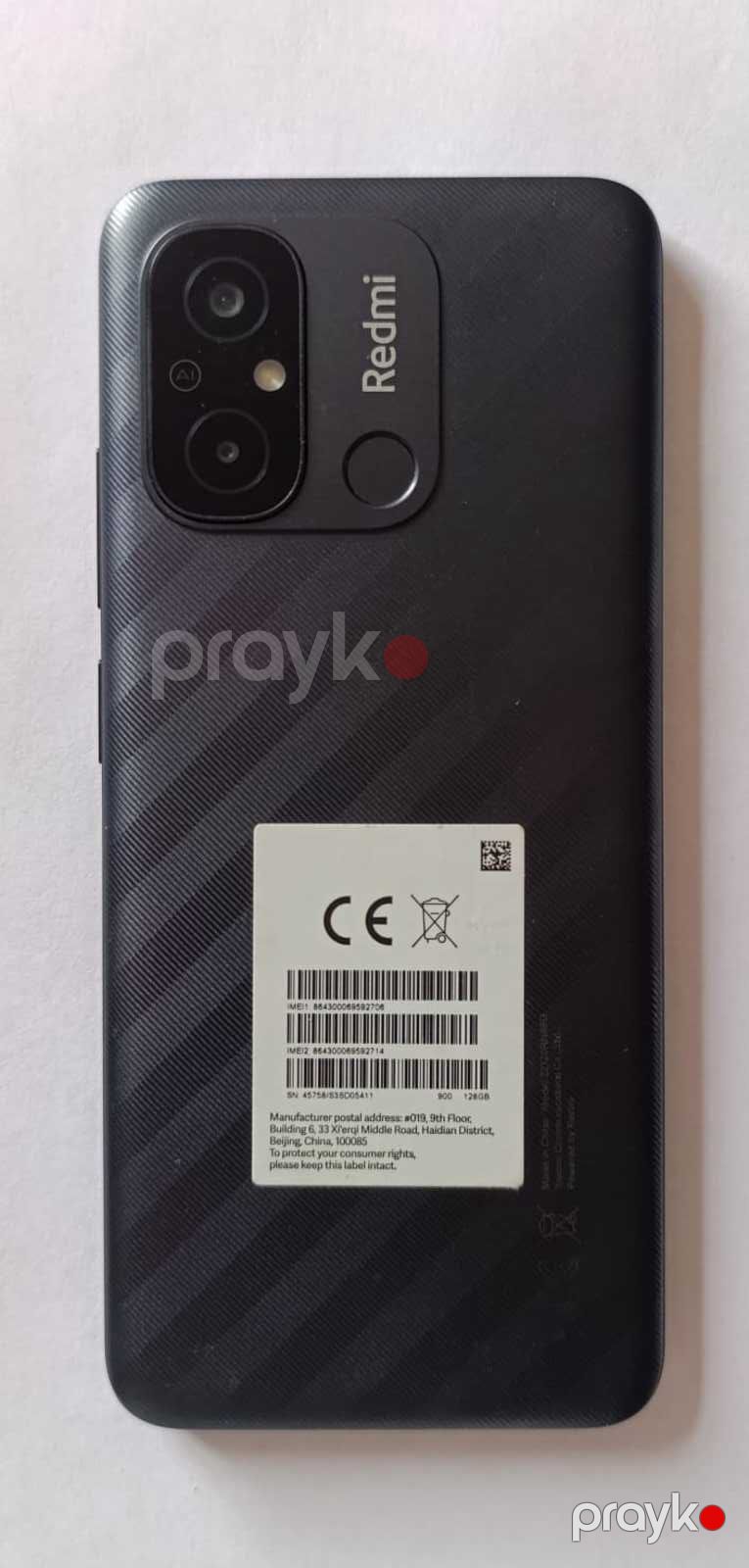 Xiaomi Redmi 12C Black 128GB/4GB — Smartfonlar, Bakı (4)