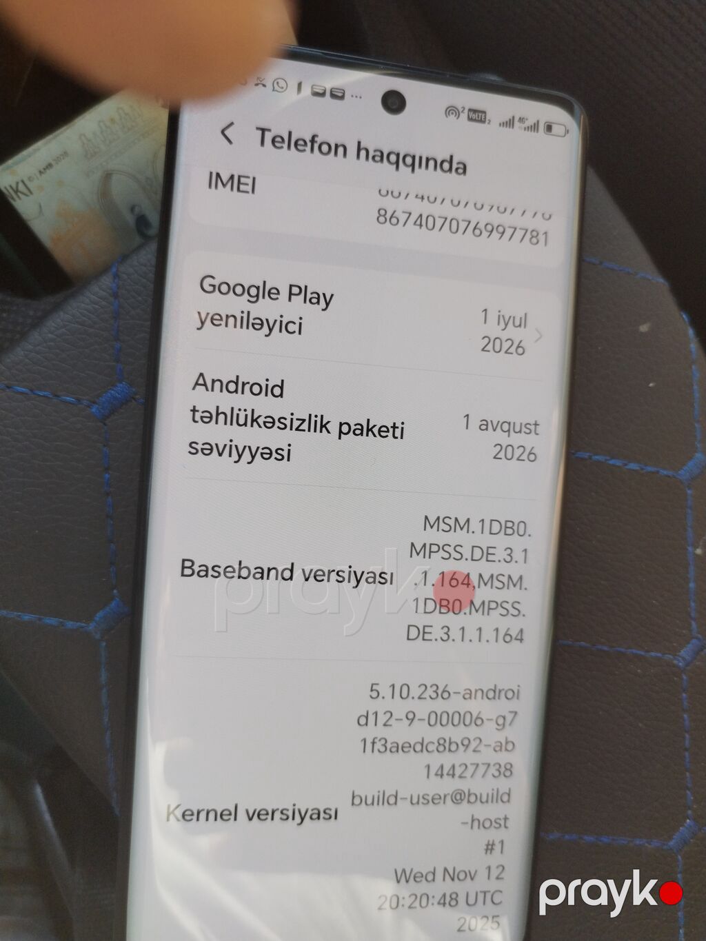 Honor Magic 5 Lite, rəng - Qara, Barmaq izi — Honor, Saray (5)