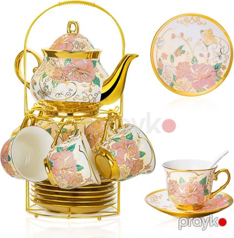 Çay servizi 2735, keramika, 15 parça — Bakı