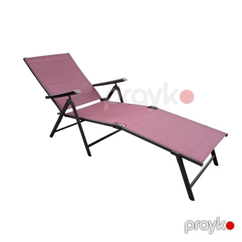 Şezlonq HomeDepot 185x62x52 sm, çəhrayı — Bakı