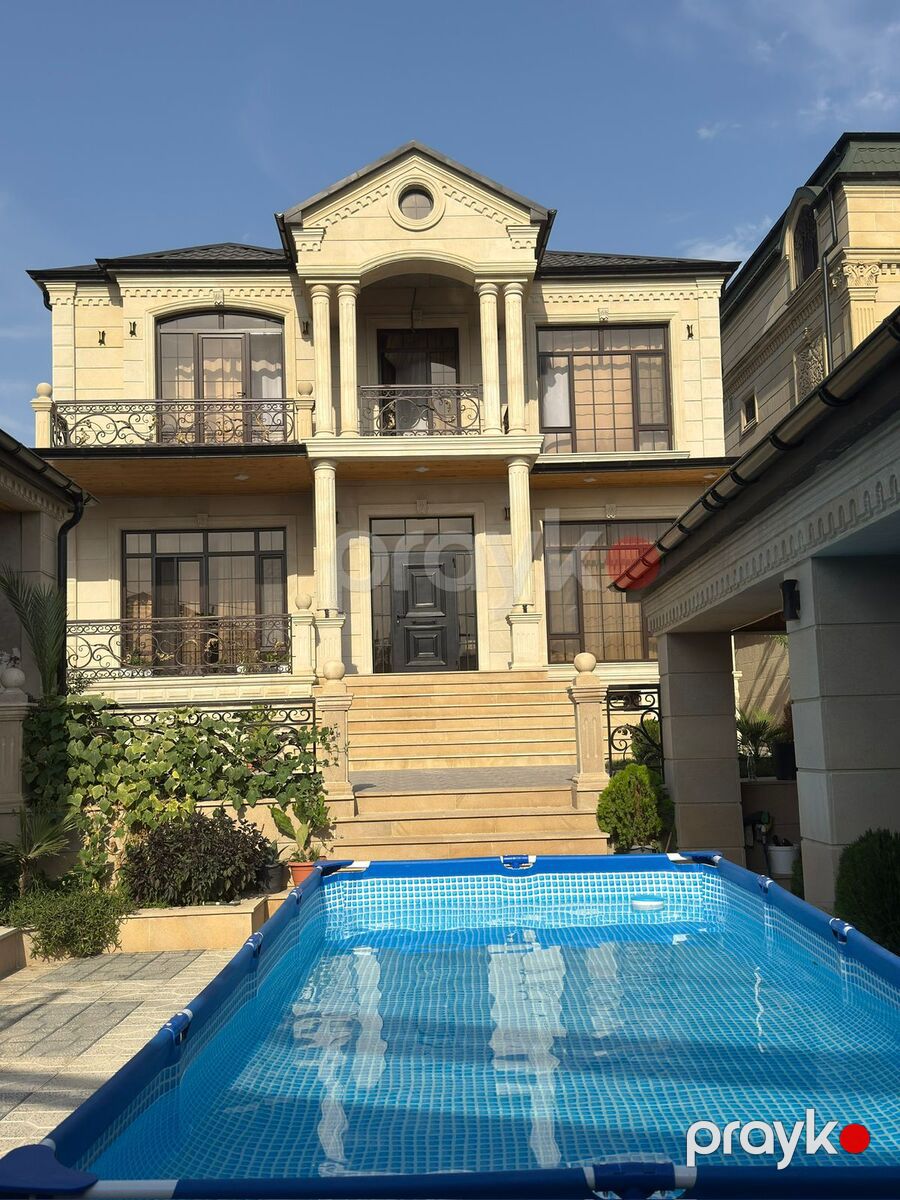 Satılır 6 otaqlı həyət evi/bağ evi 420 m² — Ev, villa, Bakı (3)