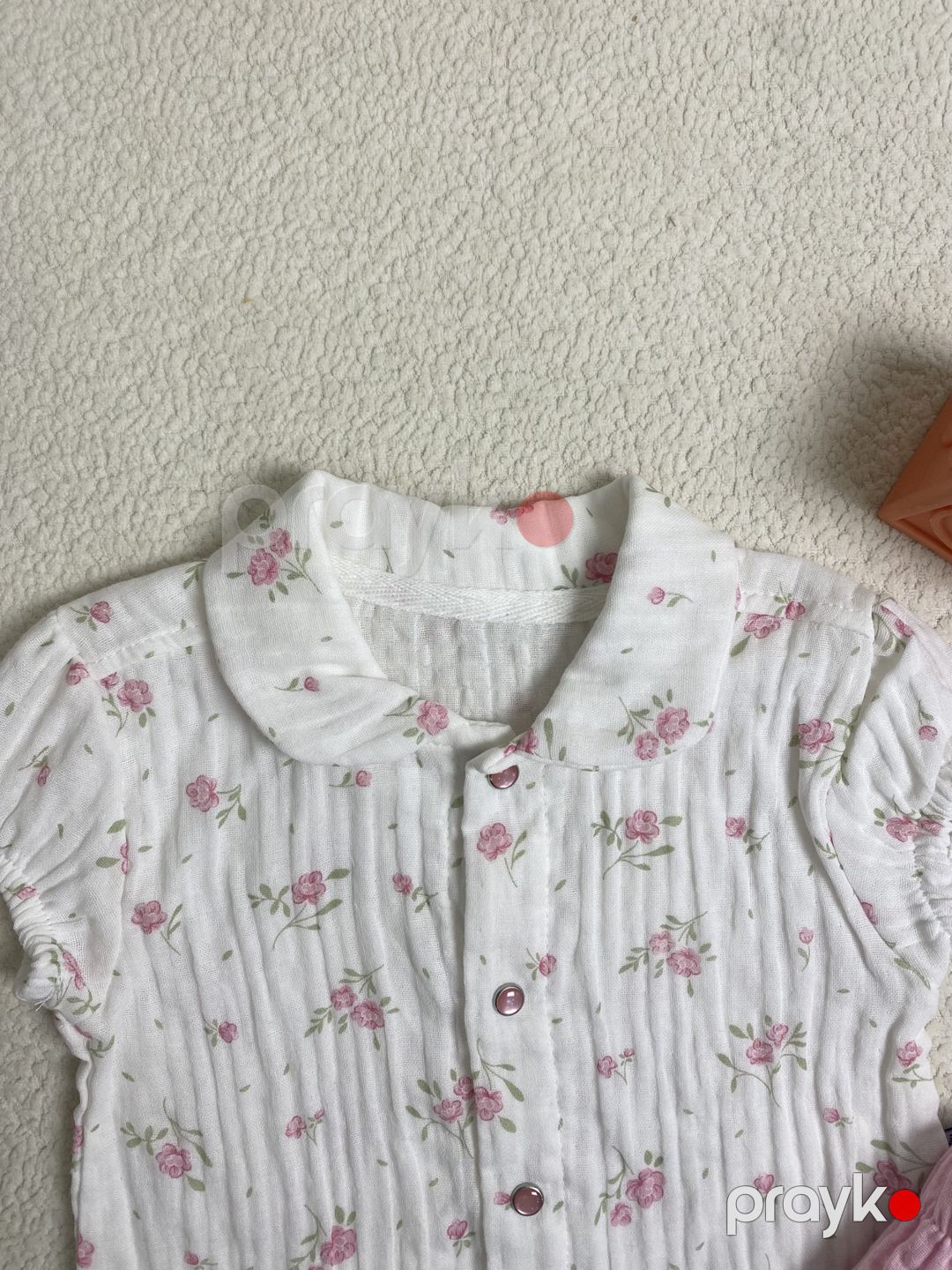 Qız üçün şortlu dəst, Çəhrayı, Pambıq, ölçü 6-9 ay — Mallar, Bakı (3)