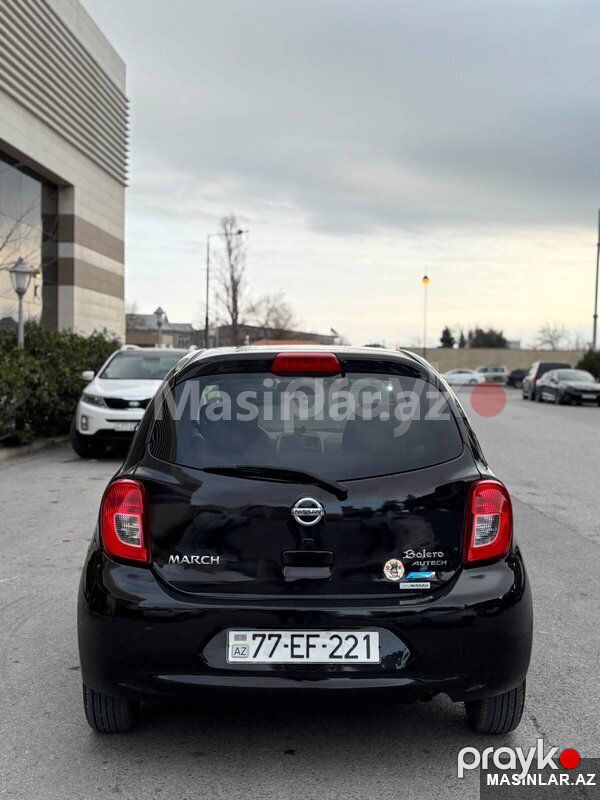 Nissan March, 2014 il — Avtomobillər, Bakı (2)