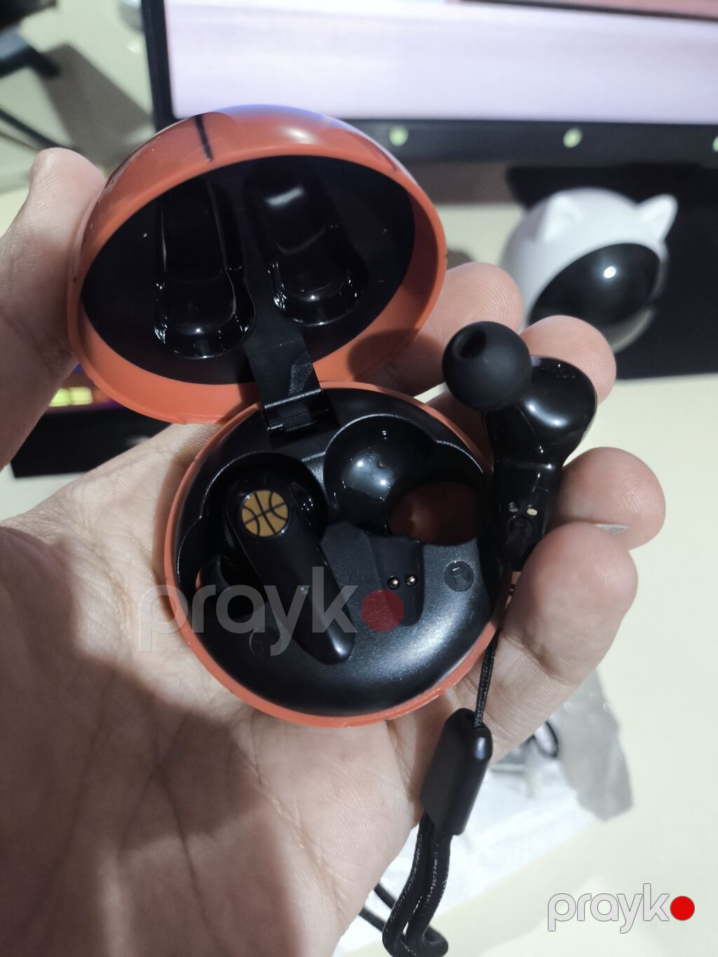 Yeni Simsiz (Bluetooth) Qulaqcıqlar, rəng - Narıncı — Qulaqcıqlar, Bakı (2)