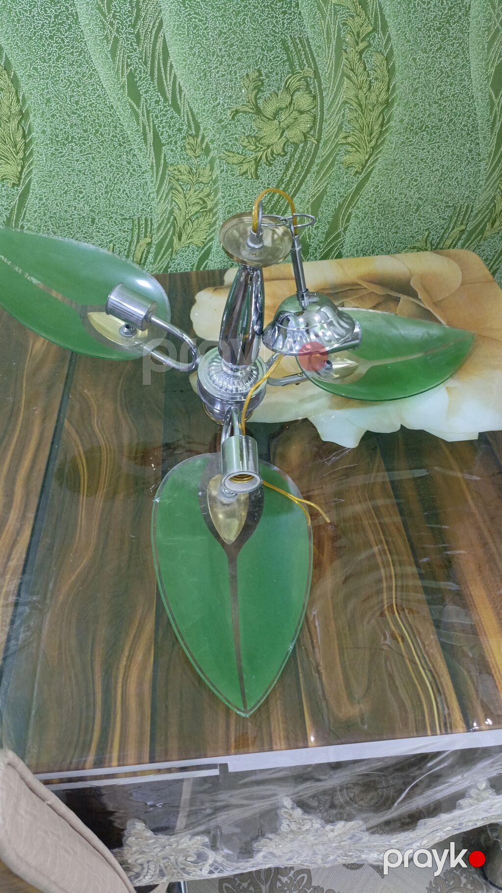 Çılçıraq, 3 lampa, Metal — Tavan is?qlar? v? cilc?raqlar, Bakı (3)