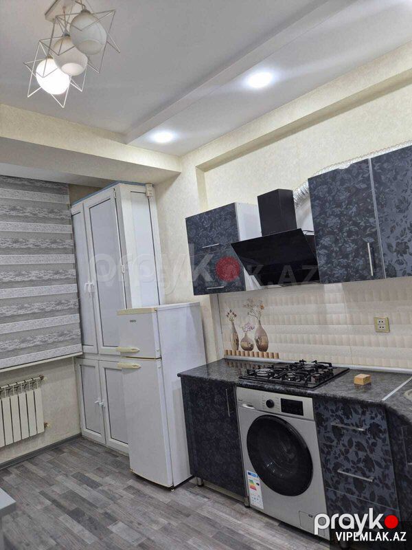 Abşeron rayonunda 1 otaqlı Yeni tikili Kirayə verilir, 42 m² — Mənzil, Bakı (2)