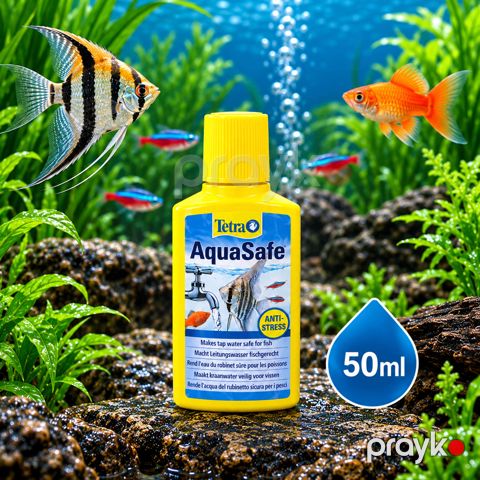 Maye suda olan xlor əleyhinə Tetra AquaSafe 50 ml — Bakı