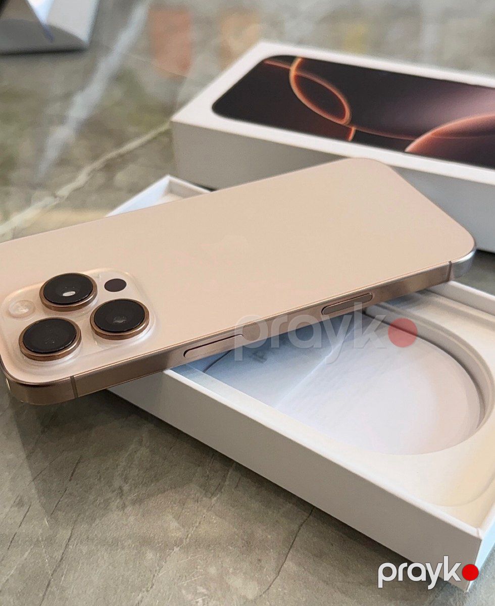 Apple iPhone 16 Pro Desert Titanium 128GB/8GB — Smartfonlar, Bakı (2)
