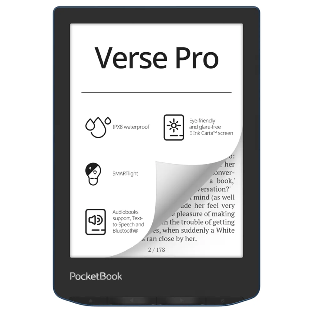 Elektron kitab PocketBook 634 Verse Pro Azure — Bakı