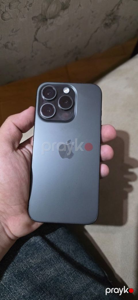 Apple iPhone 15 Pro Black Titanium 128GB/8GB — Gəncə