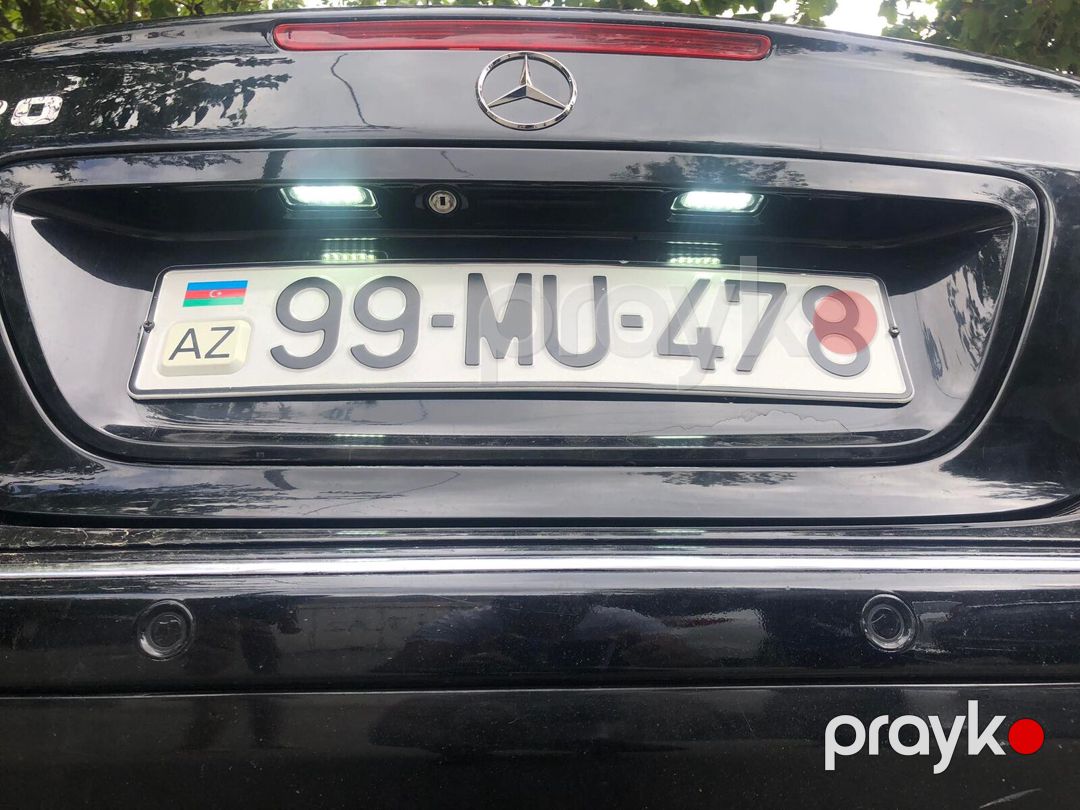 "Mercedes-Benz W203" LED nömrə işığı — Ehtiyat hissələri və aksesuarlar, Bakı (6)