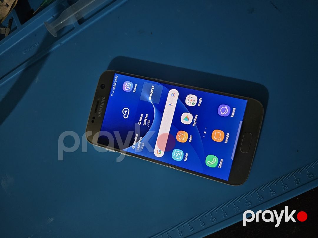 Samsung Galaxy S7 Gold 32GB/4GB — Smartfonlar, Bakı (3)