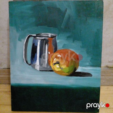 15x17, 15x23 ölçü taxta üzərində rəsm — Saray