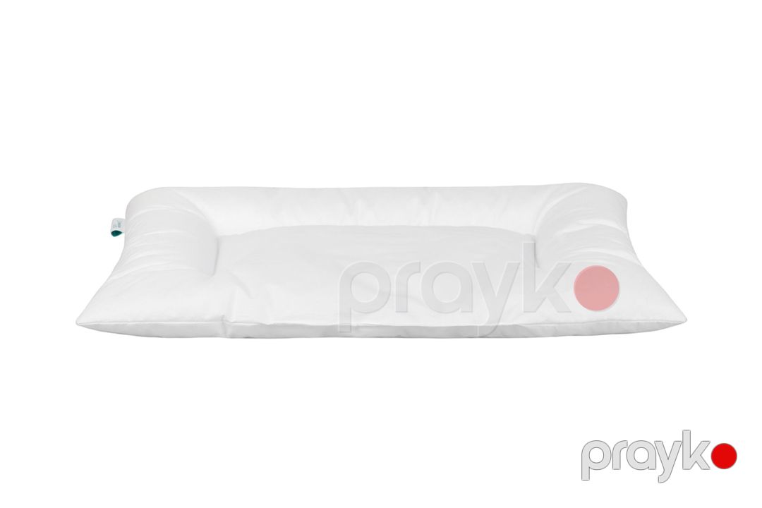 Uşaq yastığı Askona Baby 1+ Cloud, 6 sm, poliefir lif/pambıq, ağ — Mallar, Bakı (3)