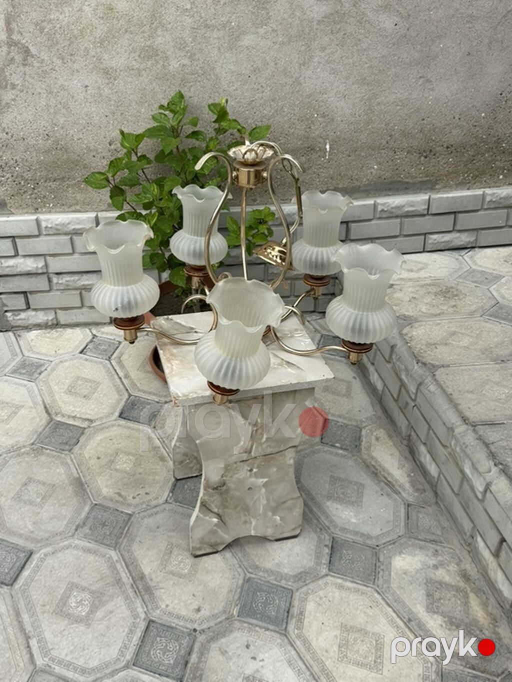 Çılçıraq, 6 lampa, Metal — Tavan is?qlar? v? cilc?raqlar, Masazır (2)