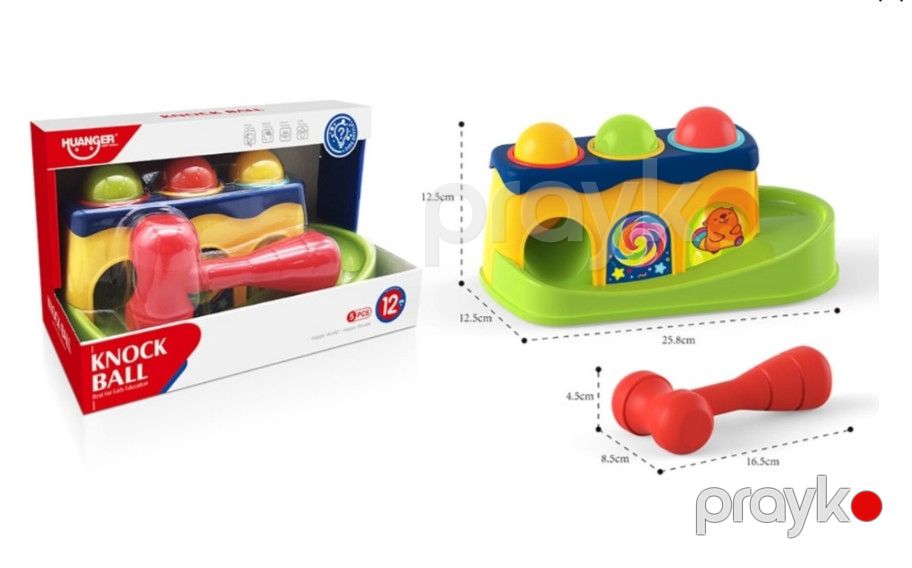 İnteraktiv oyuncaq Çəkic, plastik, 1+ yaş — Mallar, Bakı (2)