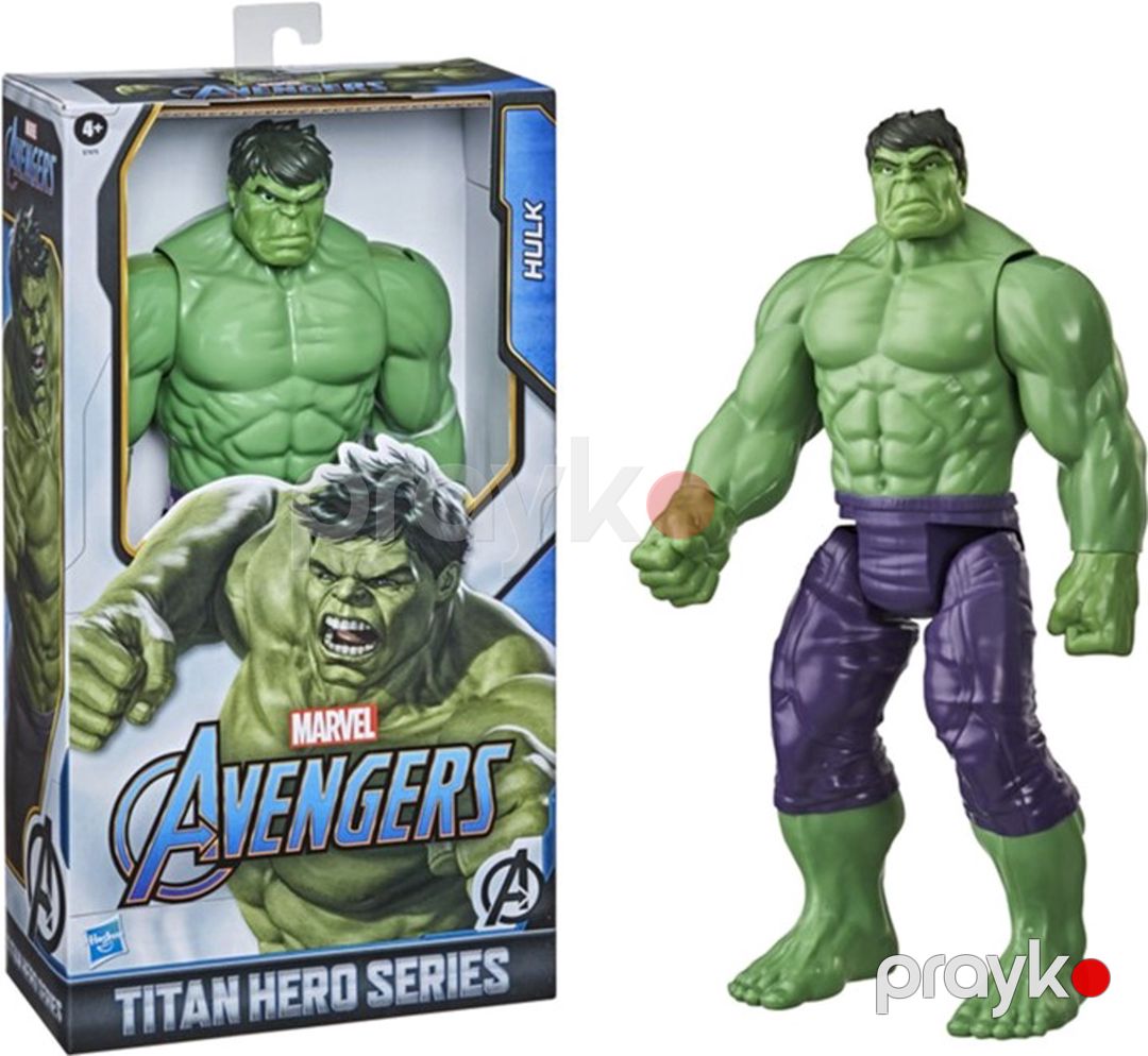 Fiqur Hasbro Avengers Titan Hero Deluxe Hulk E7475, 30 sm — Mallar, Bakı (2)