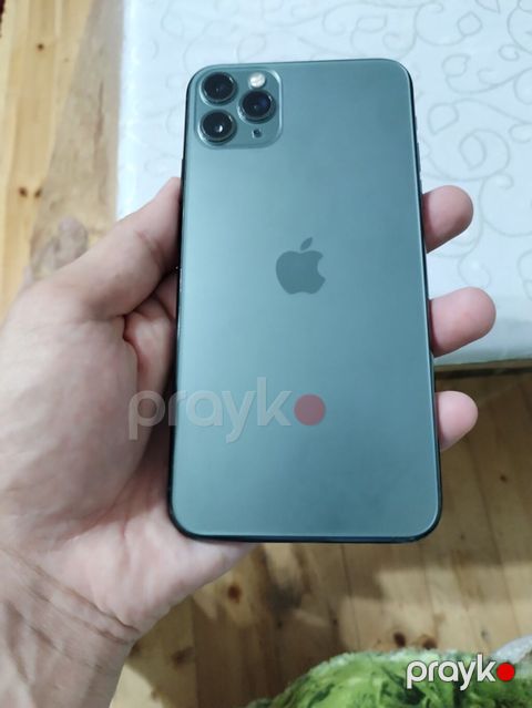 IPhone 11 Pro Max, 256 GB, Yaşıl, Simsiz şarj — Bakı
