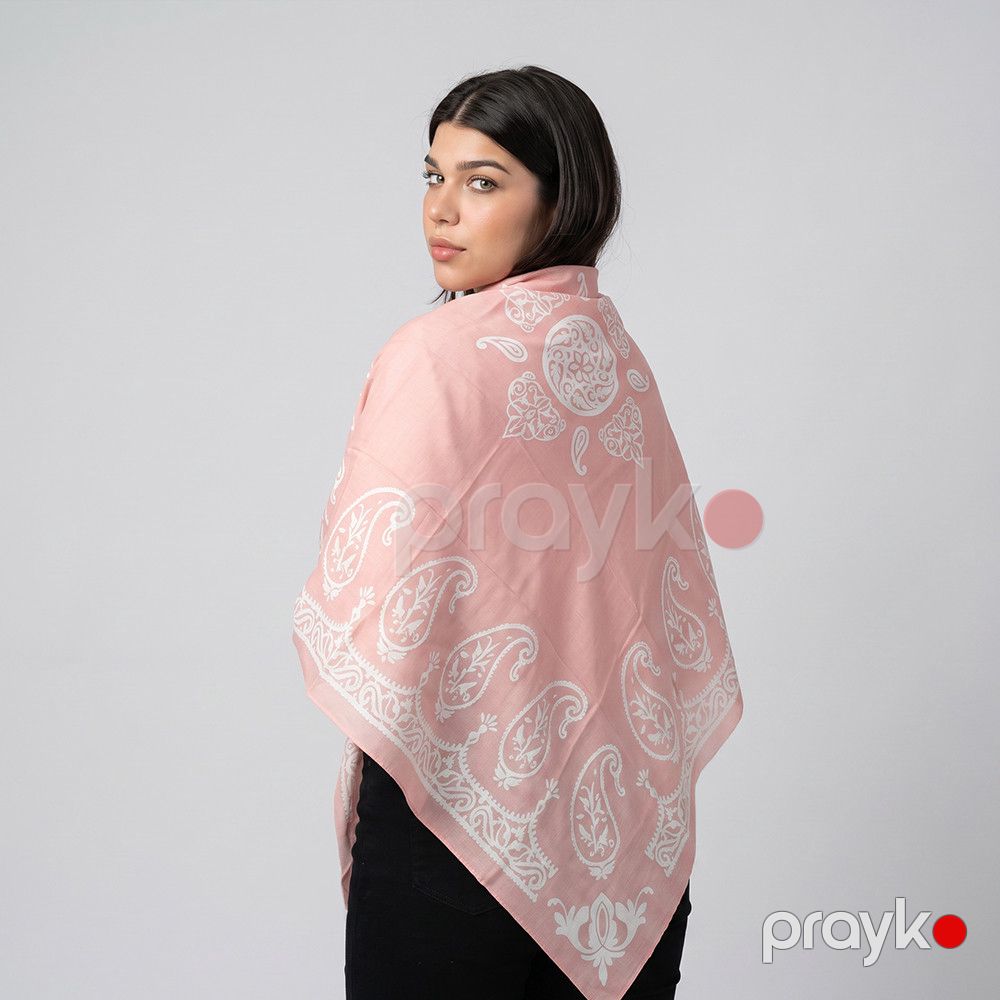 Kəlağayı Süsən S784, ipək, 150x150 sm, narıncı — Mallar, Bakı (3)