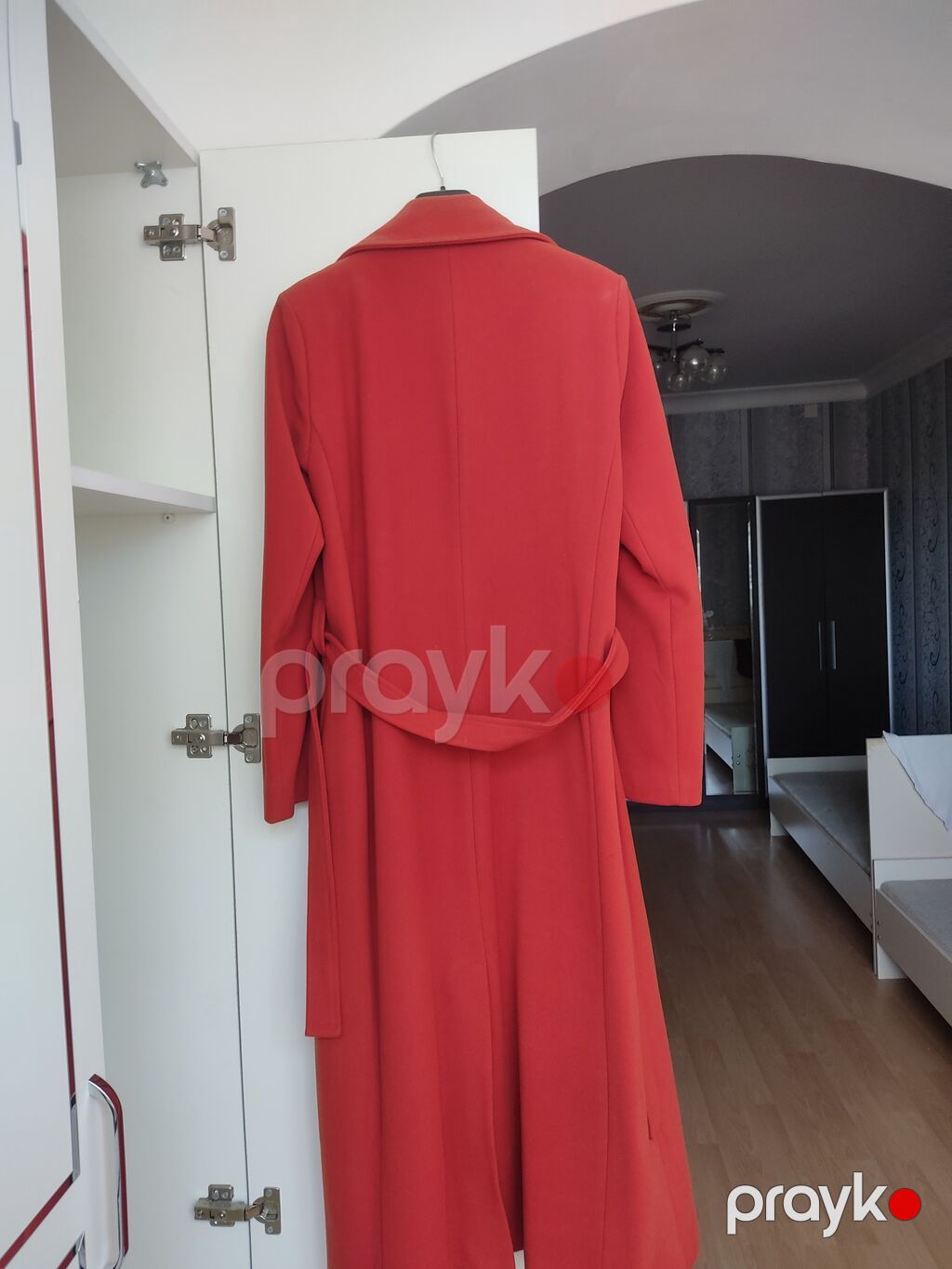 Pakta Woman qadın palto - Rəng: parlaq narıncı/qırmızı tonu - Model — Palto, Bakı (3)