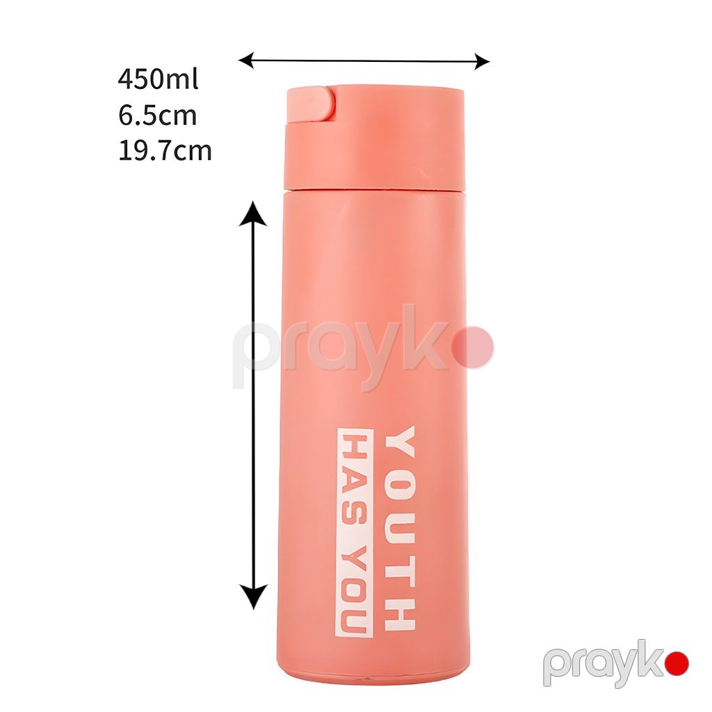 Termos Z756, şüşə, narıncı, 450 ml — Mallar, Bakı (3)
