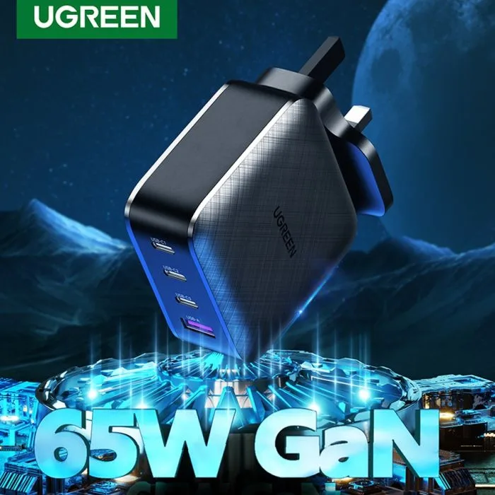 Adapter başlığı Ugreen Nexode 45W Charger EU (Space Gray) — Mallar, Bakı (3)