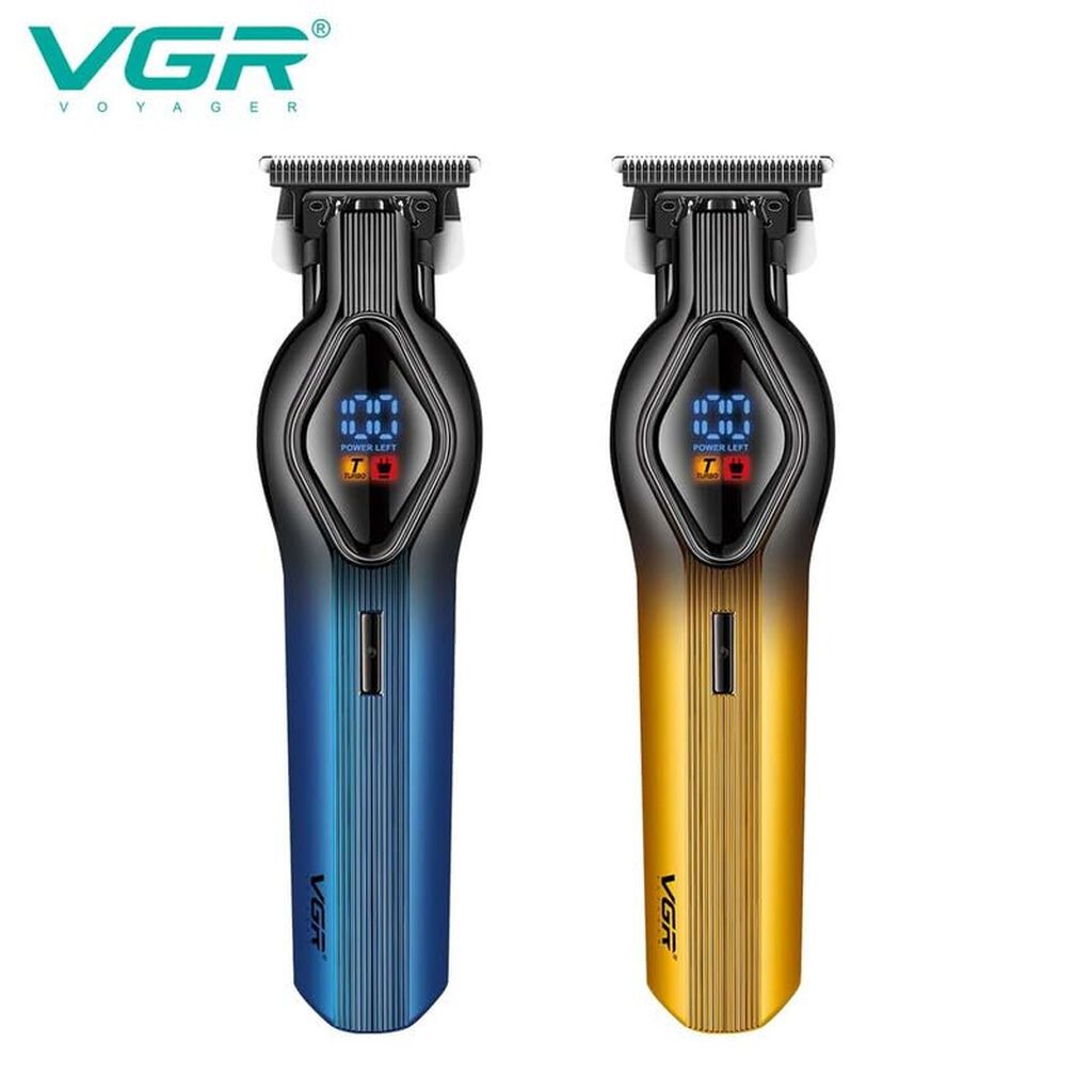 Trimmer VGR 921 - 2 sürətli - 6500-7500RPM / 1200MAH - 200 Dəqiqə — Saç kəsmə maşınları, Bakı (3)