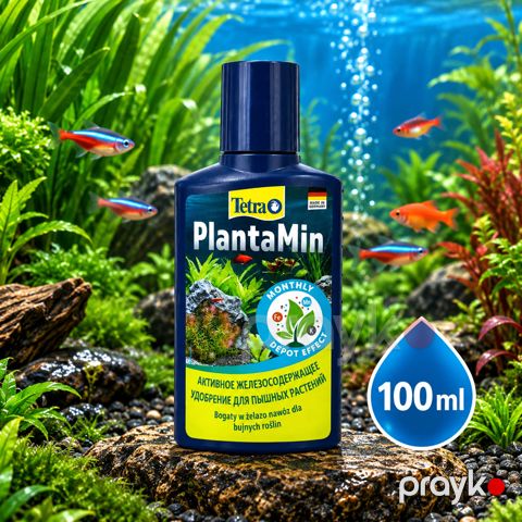 Akvariumlar üçün kimyəvi vasitə Tetra PlantaMin 100 ml — Bakı