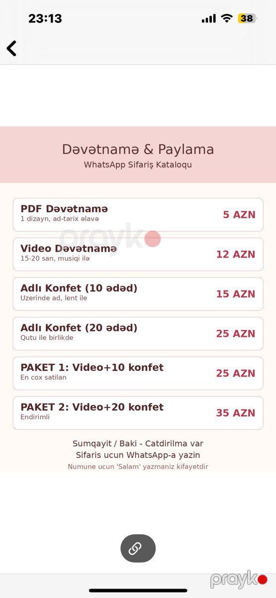 Ad günü,Xına Nişan dəvətnamələri — Reklama, IT, marketing, Sumqayıt (3)