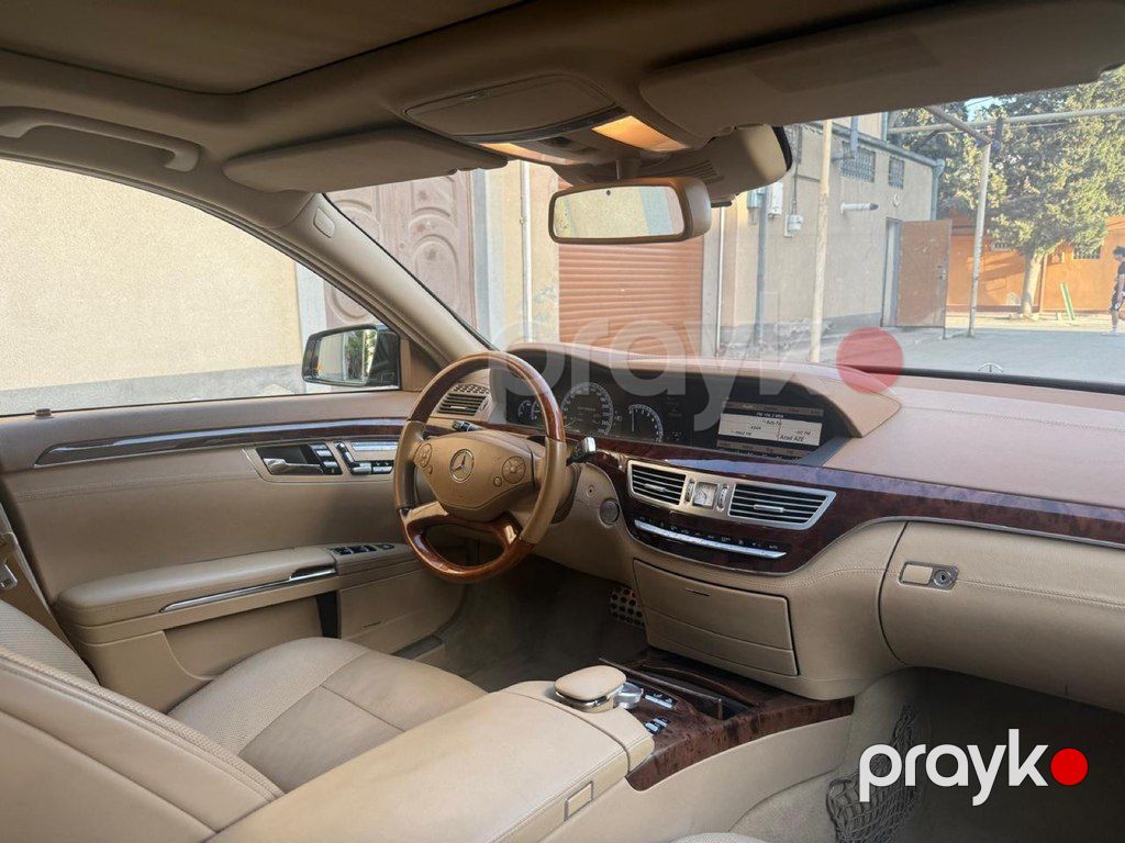Mercedes S 500, 5.5 L, 2010 il, 250 000 km — Avtomobillər, Bakı (8)