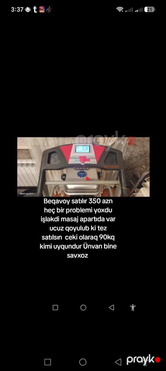 Qaçış trenajoru — İdman, hobi, istirahət, Bakı (2)