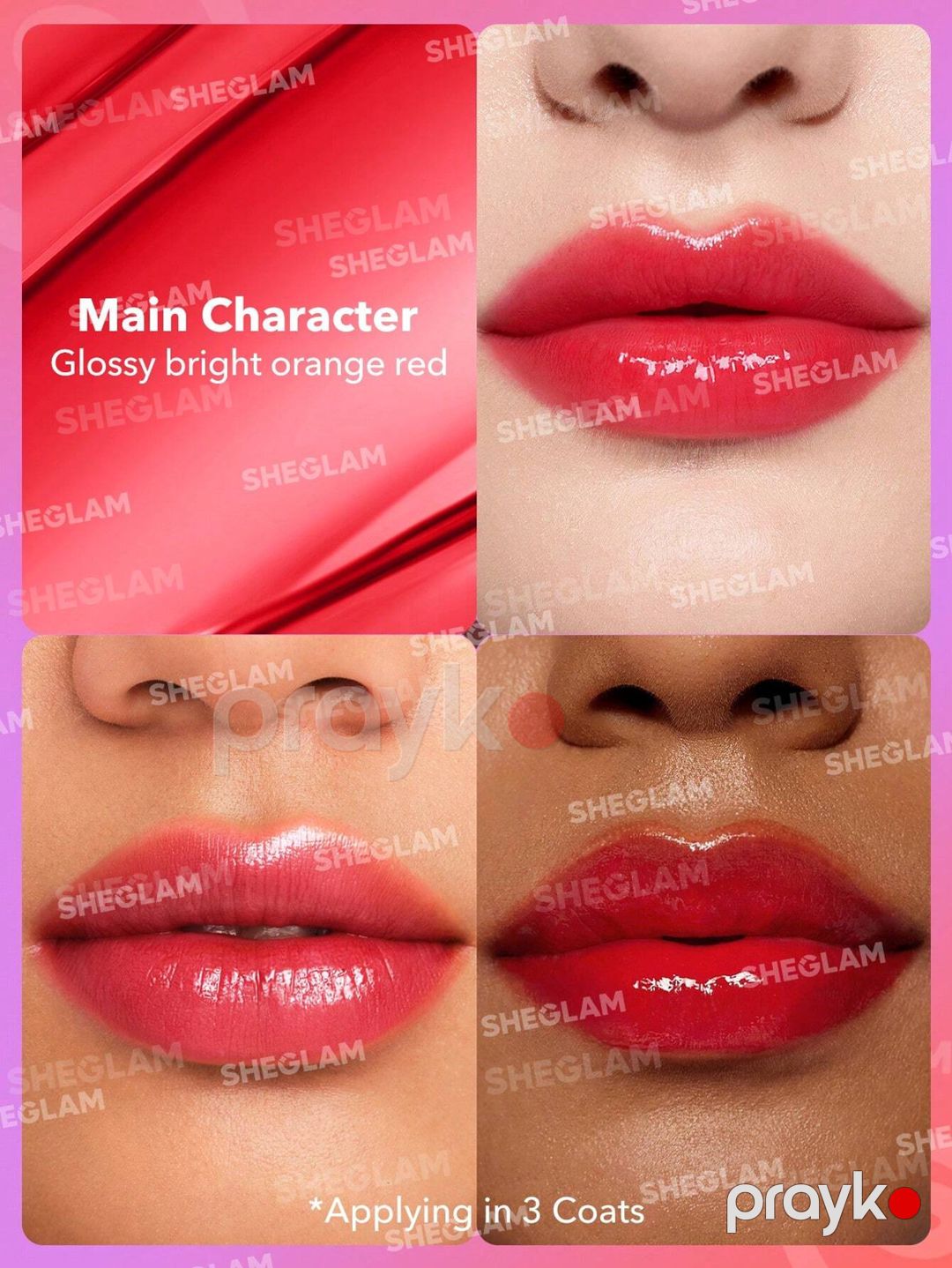 Dodaq boyası Sheglam Mirror Kiss High-Shine, çalar Main Character — Mallar, Bakı (2)