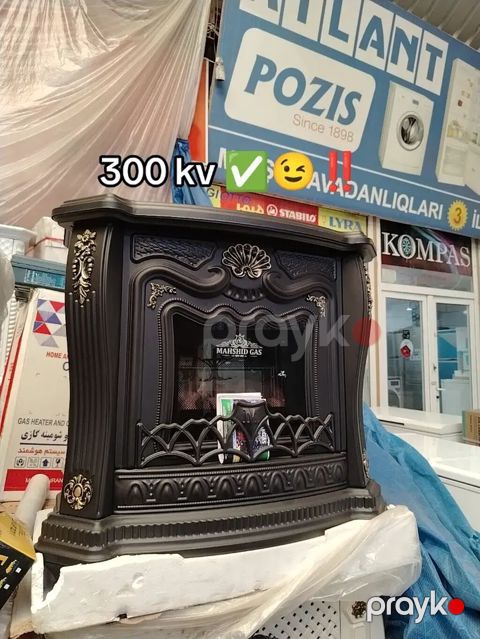 Mahshid Gas dekorativ qaz sobası/isitmə ocağı - Yanacaq növü: təbii — Bakı