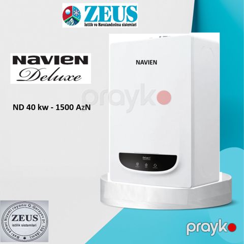 Kombi Navien Deluxe 30 kw, 40 kw — Bakı