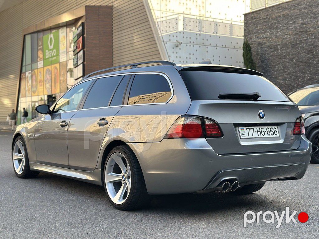 BMW 520, 2.0 L, 2007 il, 300 000 km — Avtomobillər, Bakı (6)