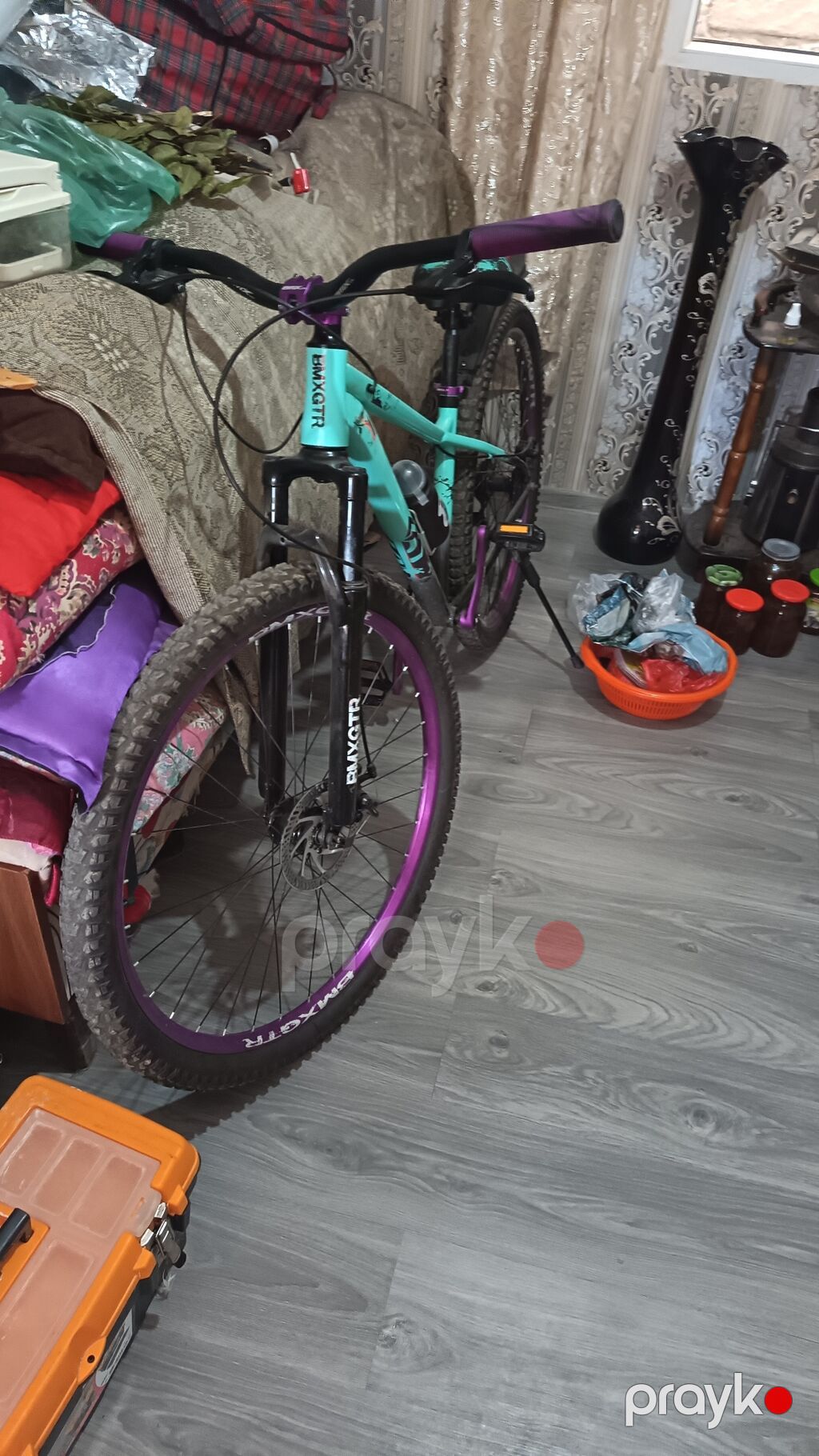 Dağ velosipedi – BMX GTR - Rəng: firuzəyi-göy çərçivə, bənövşəyi — Dağ velosipedləri, Digah (2)