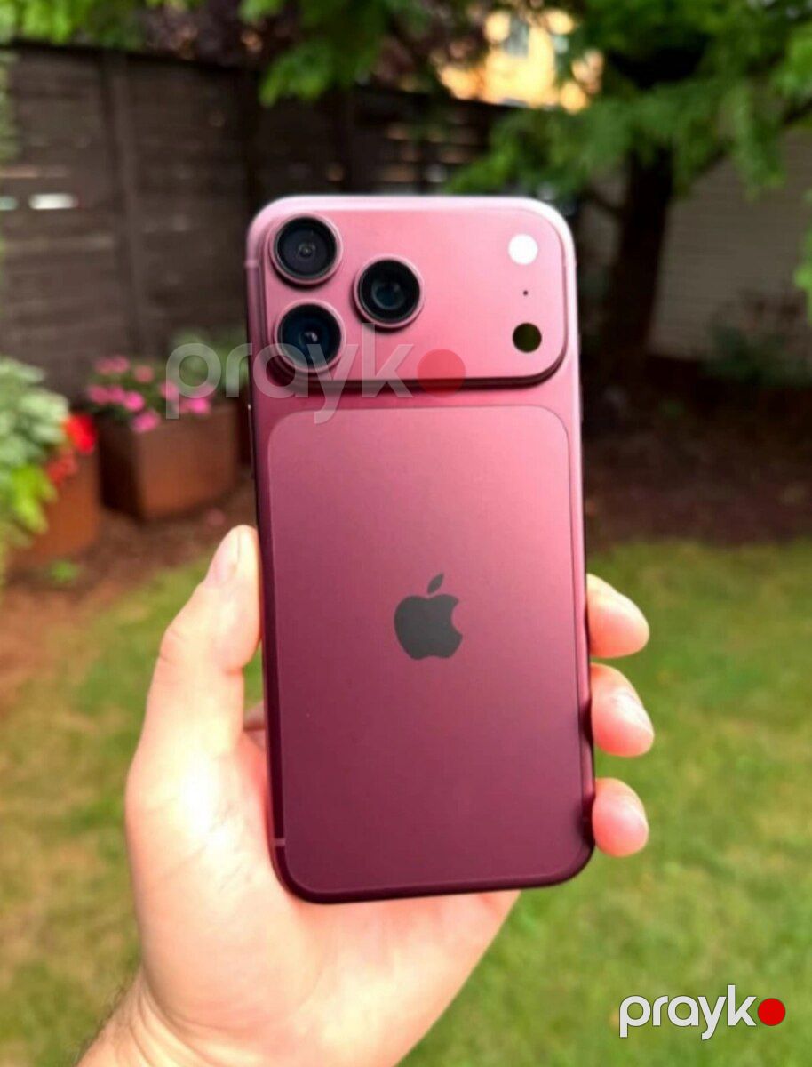 Apple iPhone 18 Pro Burgundy 256GB/12GB — Smartfonlar, Bakı (2)