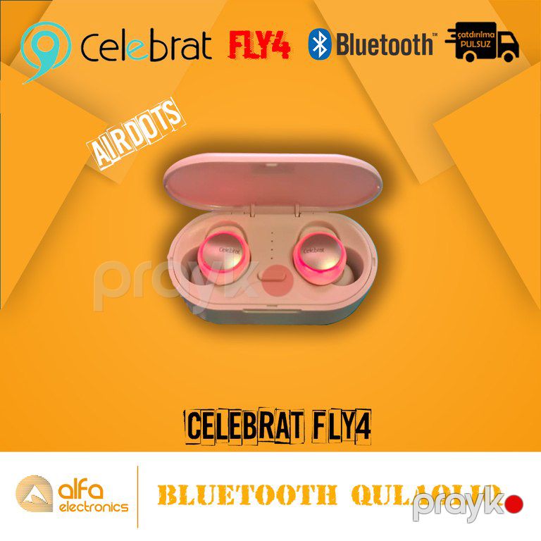 "Celebrat fly4" işıqlı LED AirPods — Səs texnikası, Bakı (6)