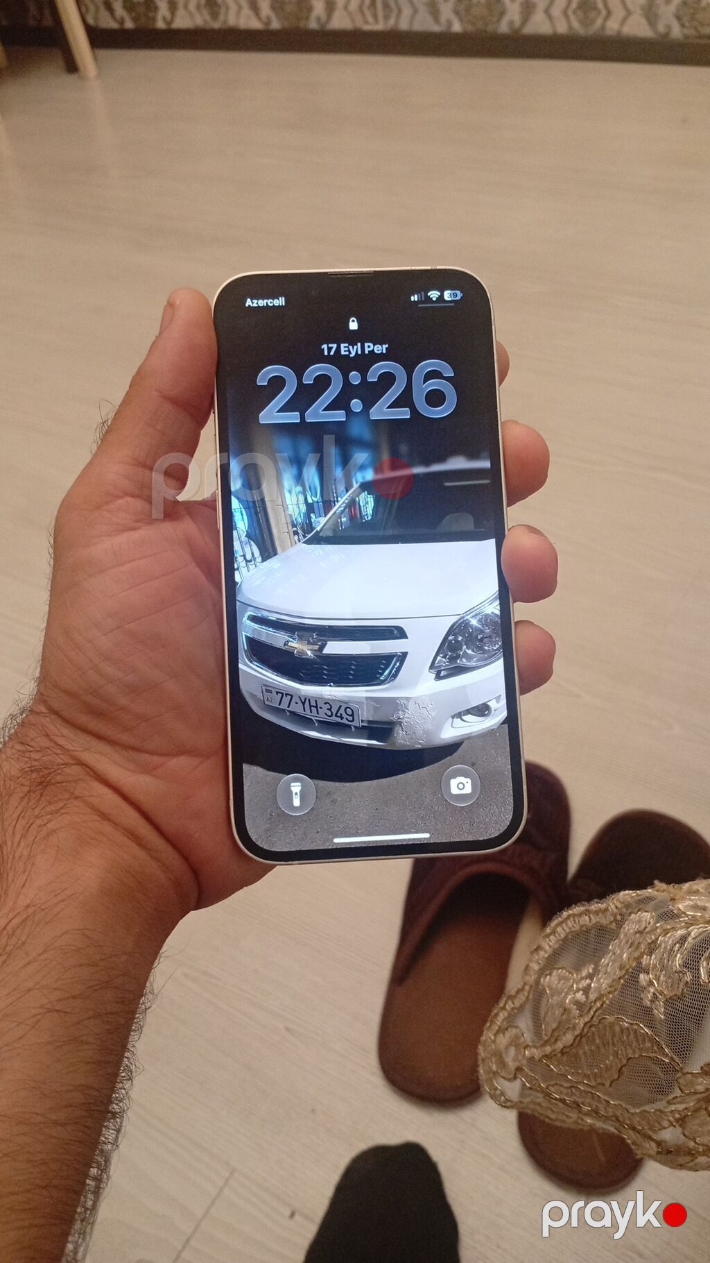 IPhone 13, 128 GB, Ağ, Barmaq izi, Face ID — Apple iPhone, Bakı (3)
