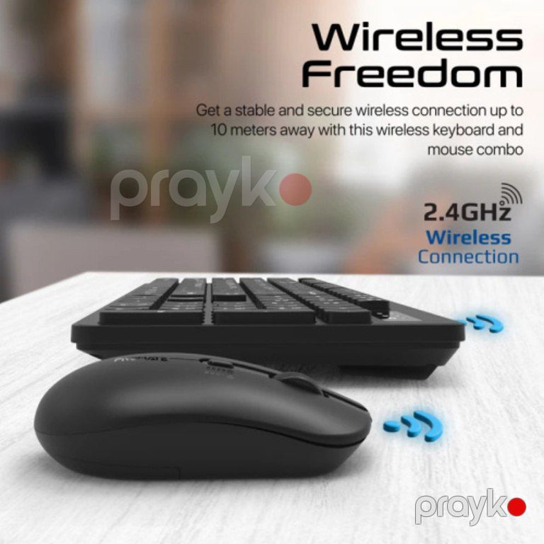 Promate Wireless Keyboard and Mouse Set PROCOMBO-13.EN — Periferik cihazlar, Bakı (2)