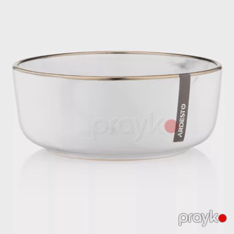 Şorba qabı Ardesto Marmo, keramika, ağ, 15.6 sm — Bakı