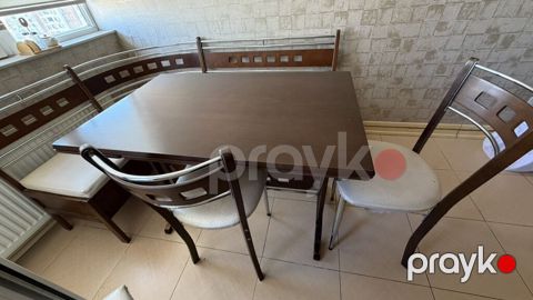 Mətbəx üçün, İşlənmiş, Açılan, Dördbucaq masa, 2 stul — Bakı
