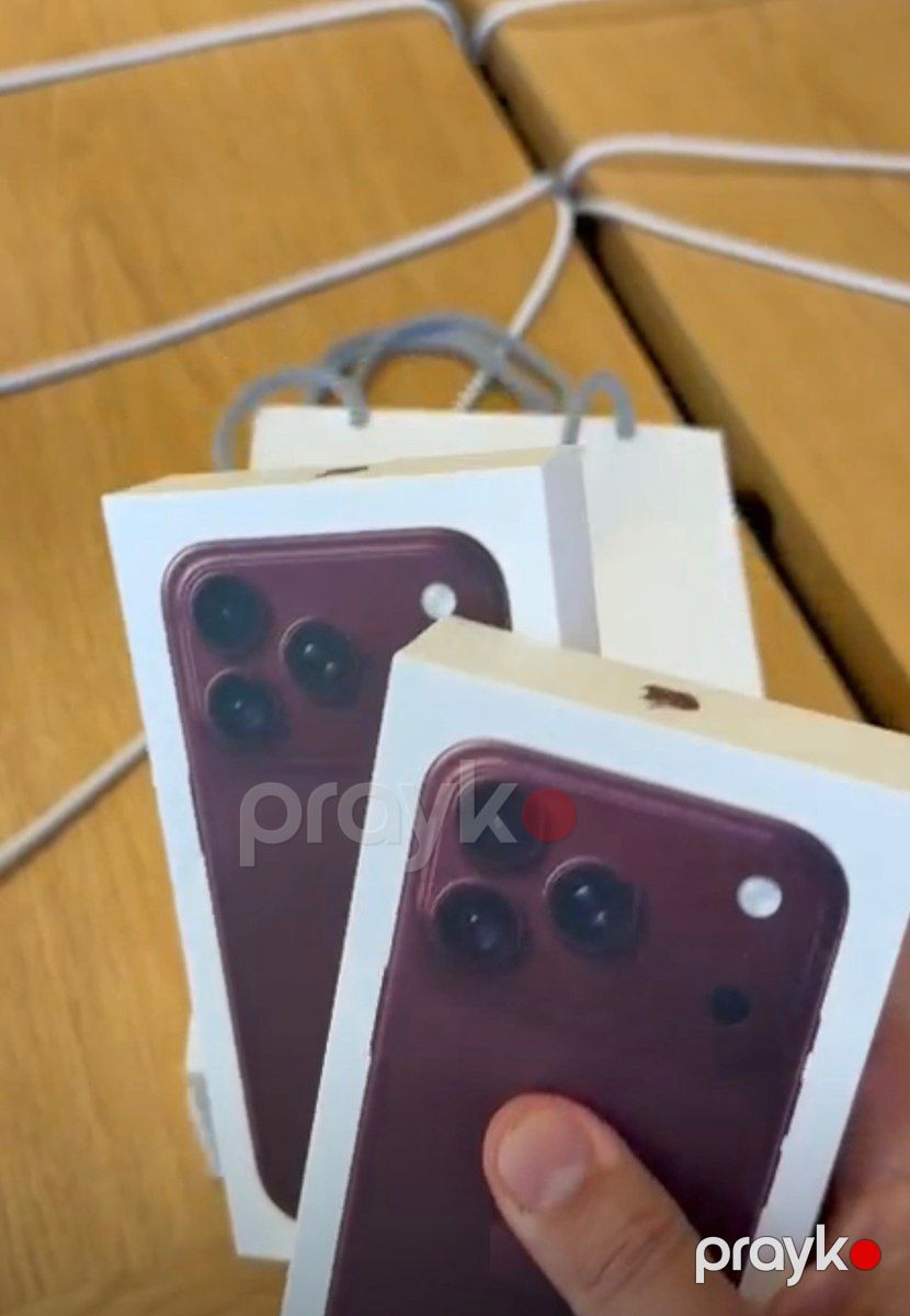 Apple iPhone 18 Pro Max Burgundy 256GB/12GB — Smartfonlar, Bakı (2)