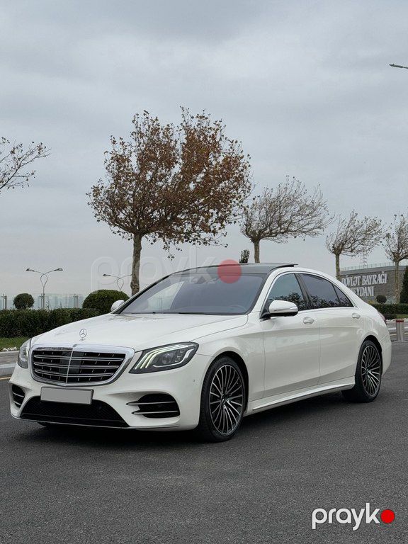 Mercedes S 550, 4.7 L, 2015 il, 109 000 km — Avtomobillər, Bakı (2)