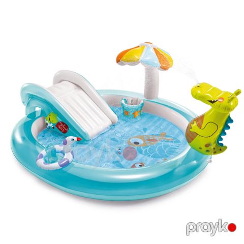 Şişmə oyun mərkəzi Intex 57165, 201х170х84 sm, mavi — Bakı