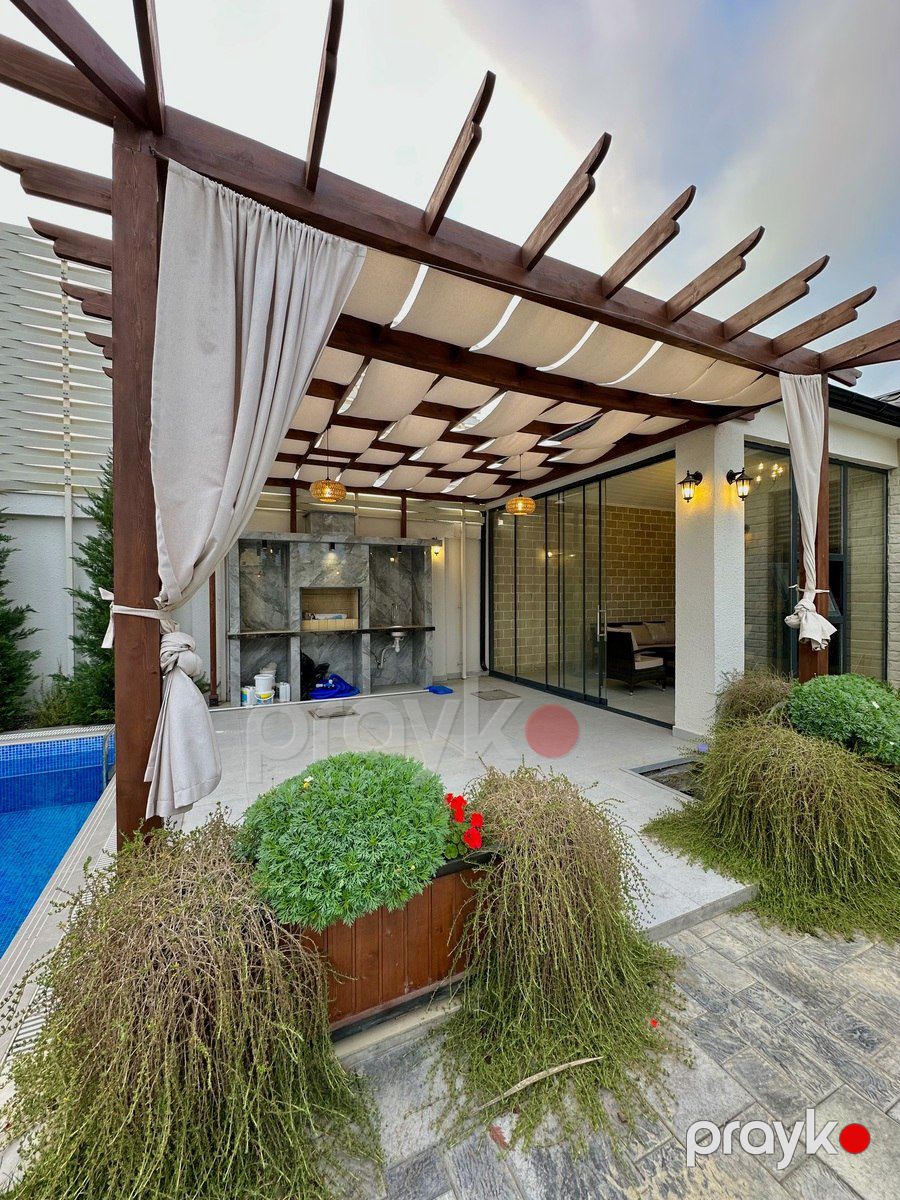 Satılır 6 otaqlı həyət evi/bağ evi 400 m² — Ev, villa, Bakı (4)
